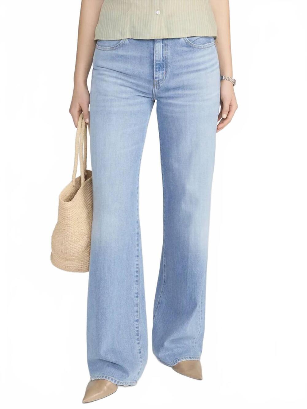 NEW FRAME off duty stroll jeans in frey